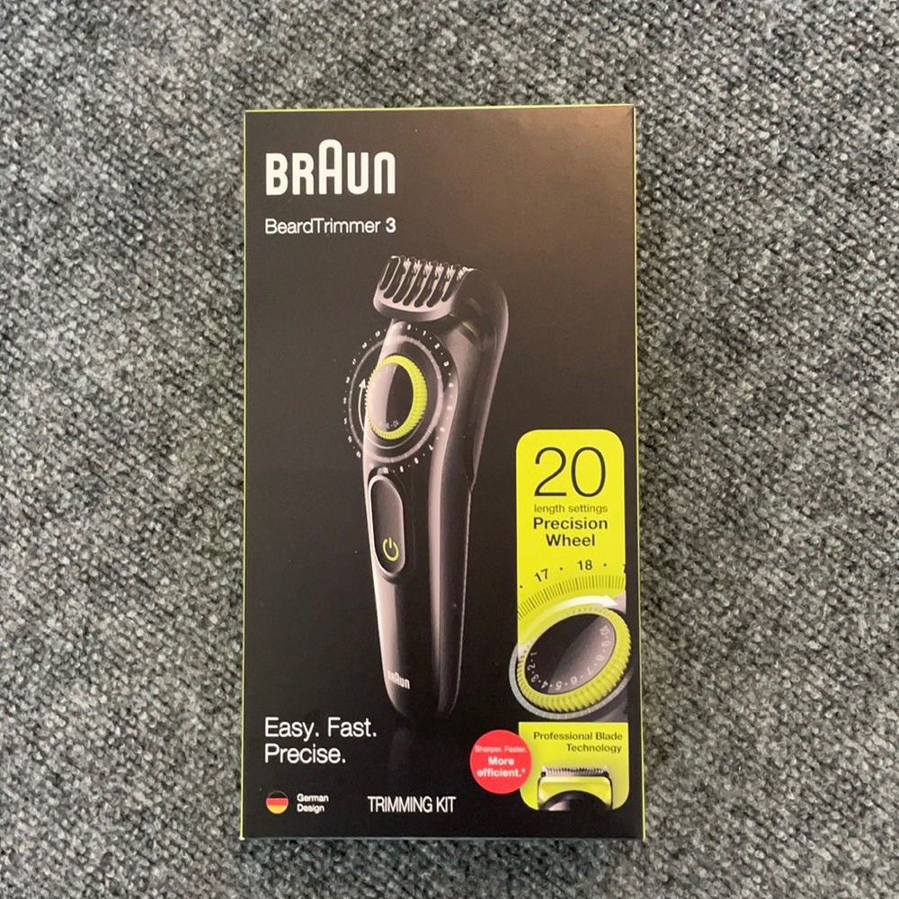 Braun Brand New Beard Trimmer 3